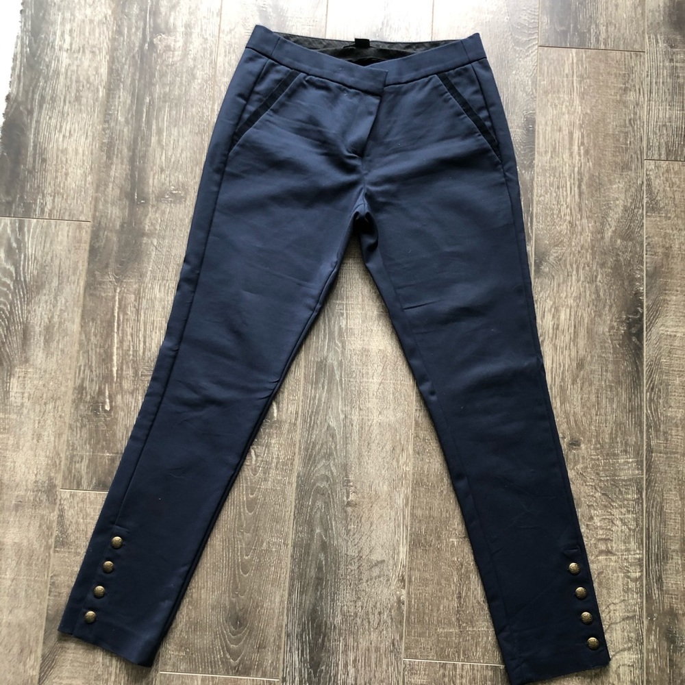 Armani Exchange Slacks with Button ankle detail